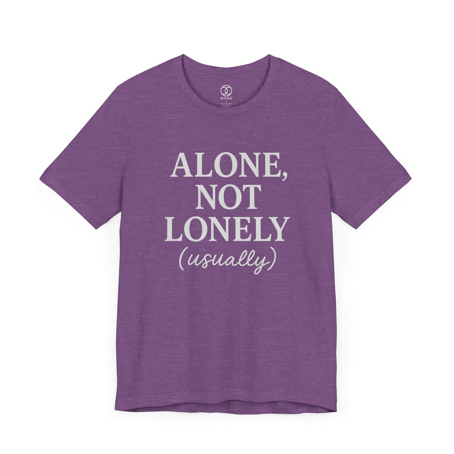 'Alone, Not Lonely (usually)'