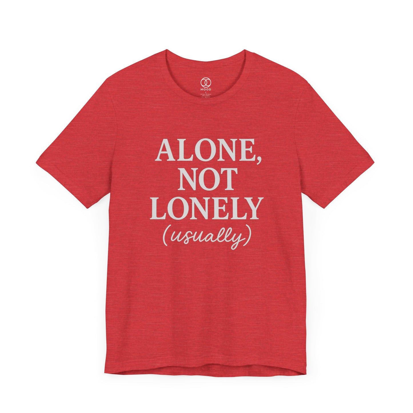 'Alone, Not Lonely (usually)'